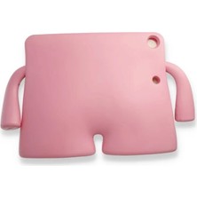 Bezos iPad 2025 10.9 10.nesil (A16) Kılıf Karakter Tablet Silikon - Açık Pembe BZS10