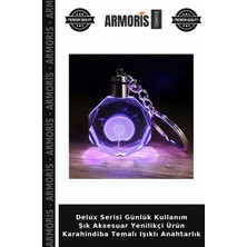 Armoris Delux Serisi Günlük Kullanım Şık Aksesuar Yenilikçi Ürün Karahindiba Temalı Işıklı Anahtarlık