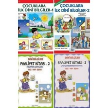TeknoKapsül Çocuklar Için Faaliyetli ve Etkinlikli Temel Dini Bilgiler Seti 4 Kitap