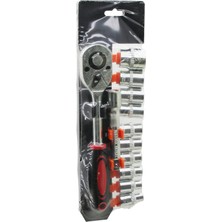 Bezos Krom Vanadyum 1/2" 12 Parça Lokma Seti (8-24 Mm) BZS10