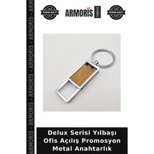 Armoris Delux Serisi Yılbaşı Ofis Açılış Promosyon Metal Anahtarlık