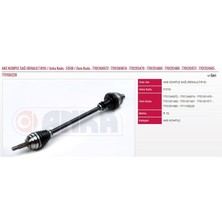 Universal Aks Komple Sağ (10100003) Renault R19 Dış:21 Iç:23