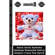 Armoris Delux Serisi Kutlama Hediyesi Romantik Hatıra Sürpriz I Love You Ayıcık