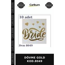 Carlburn Özel Seri Dövme Gold KOD.8049 Tasarım Vitrin Ev Aksesuarı