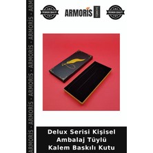 Armoris Delux Serisi Kişisel Ambalaj Tüylü Kalem Baskılı Kutu