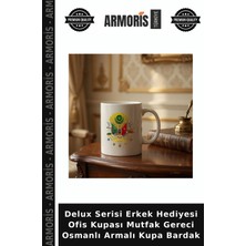 Armoris Delux Serisi Erkek Hediyesi Ofis Kupası Mutfak Gereci Osmanlı Armalı Kupa Bardak