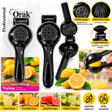 Bezos Limon Sıkacak ( Siyah) Döküm BZS10
