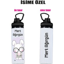 Dkdz Shop Isime Özel Metal Suluk - Su Matarası 800ML.