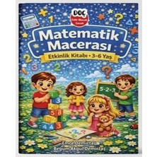 TeknoKapsül Matematik Macerası Etkinlik Kitabı 3-6 Yaş