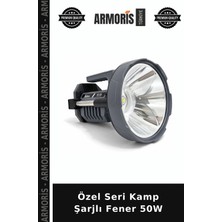 Armoris Özel Seri Kamp Şarjlı Fener 50W