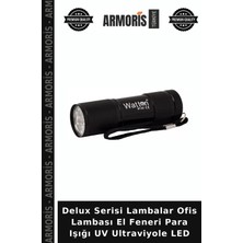 Armoris Delux Serisi Lambalar Ofis Lambası El Feneri Para Işığı Uv Ultraviyole LED