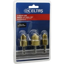 Bezos Plastik Boru ve Sac Metal Delme Bits Uç Seti 3'lü (15-19-24 Mm) BZS10