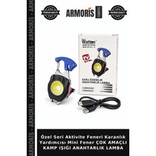 Armoris Özel Seri Aktivite Feneri Karanlık Yardımcısı Mini Fener Çok Amaçlı Kamp Işığı Anahtarlık Lamba