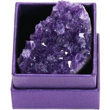 Happy Trend Kristaller, Ametist Kümeleri, Amittist Kristalleri, Amatez Kristali, Mor Kristal, Ham Ametist Taşı, Doğal Ametist Geode Mağara Şifa Kristal Taşlar, Amatista, Yaklaşık 0,04 kg