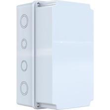 Happy Trend Buat Kutusu, Bağlantı Kutusu, Dağıtım Kutusu IP65 Su Geçirmez 120 x 220 x 120 mm Muhafaza Kutusu Poli 032-1222-D