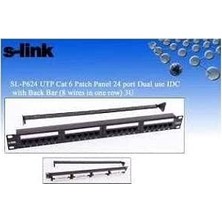 Happy Trend SL-F624 24 Lü Utp Cat6 Patch Panel