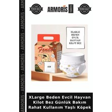 Armoris Xlarge Beden Evcil Hayvan Kilot Bez Günlük Bakım Rahat Kullanım Yaşlı Köpek