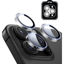 Happy Trend Uyumlu Ipg Prolens Şeffaf Kamera Lens Koruyucu – Hd Netlik, Çizilmez Alumina Silikat Temperli Cam, Şeffaf Halkalı Bireysel Lens Kapağı (Iphone 14 Pro/pro Max)