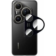 Happy Trend Pura 80 Pro Ile Uyumlu Temperli Sert Cam Lens Kamera Koruyucu