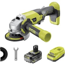 Happy Trend 18 V One + Akülü Açılı Taşlama Makinesi, 115 mm Disk Çapı, 4,0 Ah Akü ve Şarj Cihazı Dahil