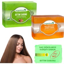 Happy Trend Set Doğal Bıttım Sabunu ve Saç Dökülmesi Karşıtı Sabun Dökülme Karşıtı Sabun Seti