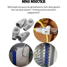 Happy Trend KILIF/130 Adet-Cat6 CAT6E Cat5 CAT5E UYUMLU/RJ45 Siyah Kılıf BOOT-RJ45 Cat5 Cat6 Kılıf (130)
