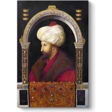 Happy Trend Gentile Bellini - Fatih Sultan Mehmet Portresi 40 x 60