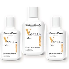 Bettina Barty Summer Vanilla Banyo ve Duş Jeli Mini Boy 3 x 50 ml