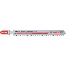 Happy Trend Professional 3x Expert 'plastic Composites Clean' T 301 Chm Dekupaj Testere Bıçakları (Wpc Ahşap Plastik, Katı Yüzey Kompoziti, Uzunluk 117 Mm, Aksesuar Dekupaj Testeresi)