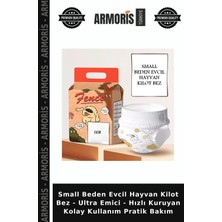 Armoris Small Beden Evcil Hayvan Kilot Bez - Ultra Emici - Hızlı Kuruyan Kolay Kullanım Pratik Bakım