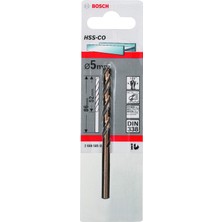 Happy Trend Professional Accessories Matkap ve Kırıcı Delici Uçları, Metal Matkap Ucu, Gri, 5 Mm, 1 Adet