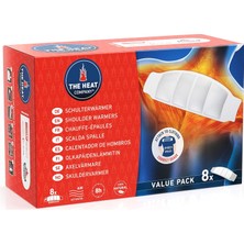 Happy Trend Heat Company Omuz Isıtıcı – 8 Adet – Isı Bandı Sırt – Ekstra Sıcak – Yapışkan – Boyun Isıtıcı – 8 Saat Rahat Isı – Hemen Kullanıma Hazır – Hava ile Etkinleşir – Saf Doğal
