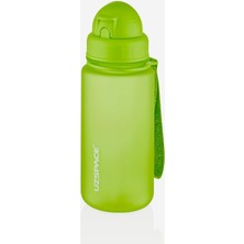 Happy Trend Pipetli 400 ml Tritan Çocuk Su Matarası Fiftyfifty Yeşil