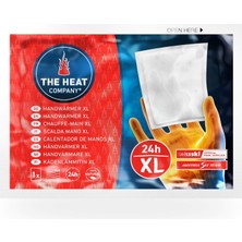 Happy Trend Heat Company El Isıtıcısı Xl — 10'lu Paket - Ekstra Sıcak — Büyük Cep Isıtıcı — Isı Pedi — 24 Saat Sıcak Eller - Havayla Çalıştırılmış — Tamamen Doğal