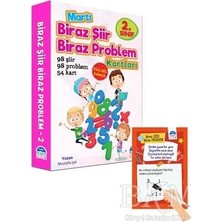 TeknoKapsül 2. Sınıf Biraz Şiir Biraz Problem Kartları - Yaz Sil Kalemli