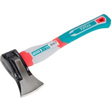Happy Trend – Balta – 29,2 x 25,6 x 10,4 cm – Mavi – Karbon Çelik Kafa – 1000 gr Balta ile Üç Renkli Saplı Odun Kesme Için