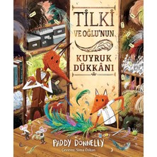 Happy Trend ve Oğlunun Kuyruk Dükkânı (Sert Kapak), Resimli Çocuk Hikâye Kitabı, 3+ Yaş, 36 Sayfa, Meraklı Tilki