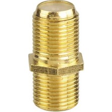 Happy Trend Konnektör F Ara Altın Sarısı 5 Adet Kablo Ek Ara Aparatı Gold