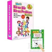 TeknoKapsül 3. Sınıf Biraz Şiir Biraz Problem Kartları - Yaz Sil Kalemli