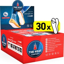 Happy Trend Heat Company Ayak Isıtıcı Yapışkanlı - 30 Çift - Ekstra Sıcak - Insolewarmers - Bireysel Ayak Isıtıcı - 8 Saat Sıcak Ayaklar - Beden Small: 36-40