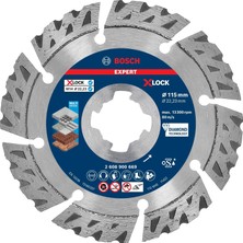 Happy Trend Professional 1x Expert Multimaterial X-Lock Elmas Kesme Diskleri (Beton, Donatılı Beton, Tuğla, Yumuşak Taş, Ø 115 Mm, Aksesuar Küçük Avuç Taşlama Makinesi)