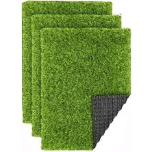 Happy Trend Çim A4 20X30 cm 3 Adet A4 Boyutunda Maket Çim Dekorati Yapay Çim Halı Teraryum Suni Çim
