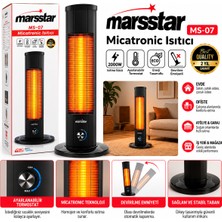 Bezos 2000W Dikey Elektrikli Isıtıcı Soba BZS10
