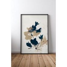 Keyf Home Summer View Siyah Çerçeveli Mdf Tablo Poster Salon Duvar Dekoru Hediye