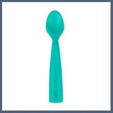 Bezos Nam Nam Silikon Mama Kaşığı Aqua Green · Renk: Aqua Green BZS10