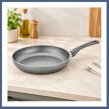 Bezos Granit Tava 22 cm Tek Saplı BZS10