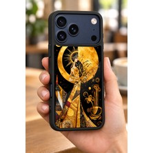 BG AKSESUAR iPhone 18 Pro Max Uyumlu Dolunay Desenli Kamera Korumalı Darbelere Dayanıklı Kılıf