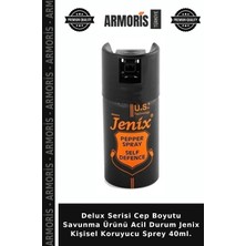 Armoris Delux Serisi Cep Boyutu Savunma Ürünü Acil Durum Jenix Kişisel Koruyucu Sprey 40ML.