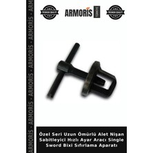 Armoris Özel Seri Uzun Ömürlü Alet Nişan Sabitleyici Hızlı Ayar Aracı Single Sword Bixi Sıfırlama Aparatı