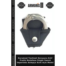 Armoris Kurumsal Teçhizat Koruyucu Kılıf Pratik Muhafaza Single Sword Imperteks Kelepçe Kılıfı Açık Model